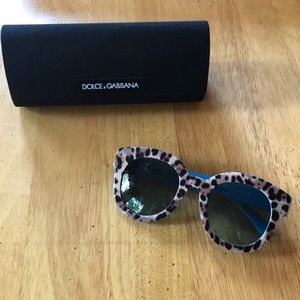 Dolce and Gabbana Sunglasses 4235 Animal Print